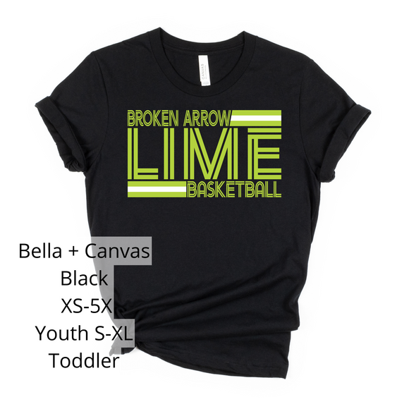 BA Lime Cotton Tshirt