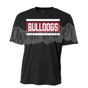 Bulldogs Stripe - Performance Short Sleeve