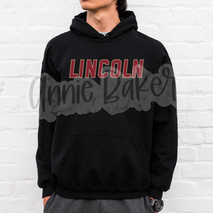 Lincoln Italics Hoodie