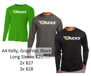 D1 Ducks Across Chest - Performance Long Sleeve