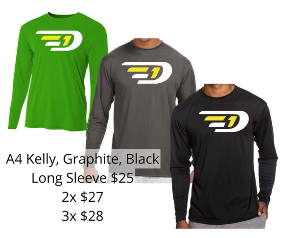 D1 Full Chest - Performance Long Sleeve