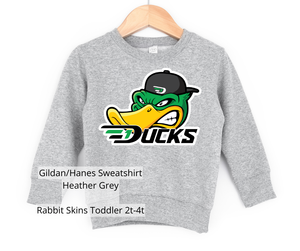 Grey Sweatshirt - Duck Face Sweatshirt