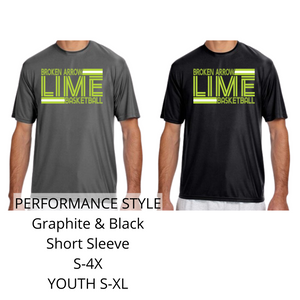 BA Lime Tshirt Performance