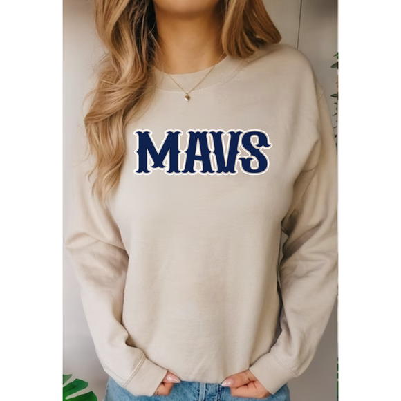 Mavs Sweatshirt Sand