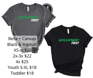 Development First - Bella + Canvas Short Sleeve