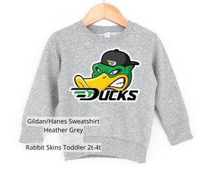 Duck Face Sweatshirt - Grey