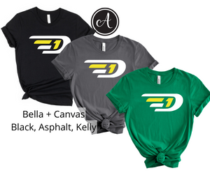 D1 Full Chest- Bella + Canvas Cotton Tshirt