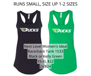 D1 Ducks Across Chest- Next Level Tank