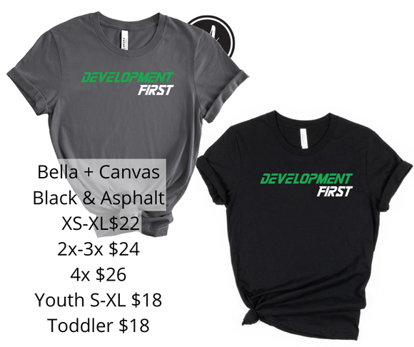 Development First - Bella + Canvas Short Sleeve