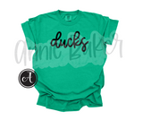 Ducks Cursive - Bella + Canvas Short Sleeve