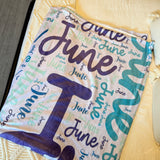 Custom Name Blanket