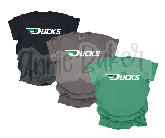 1717 Comfort Colors - D1 Ducks Across Chest