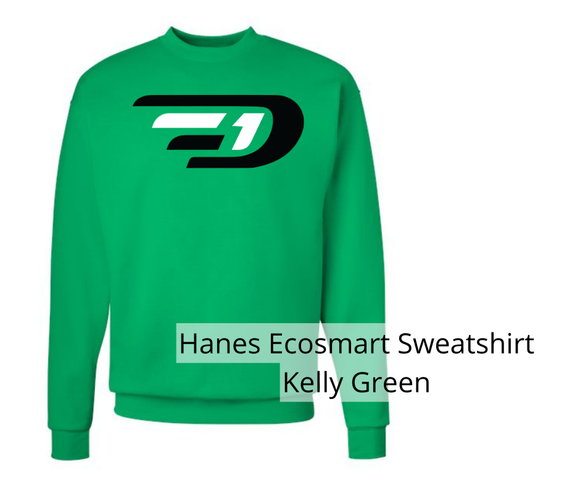 Green Sweatshirt - D1 Full Chest