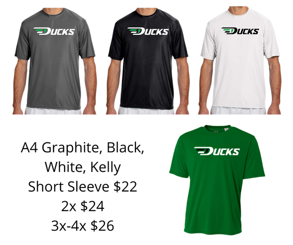 Performance Short Sleeve - D1 Ducks Across Chest